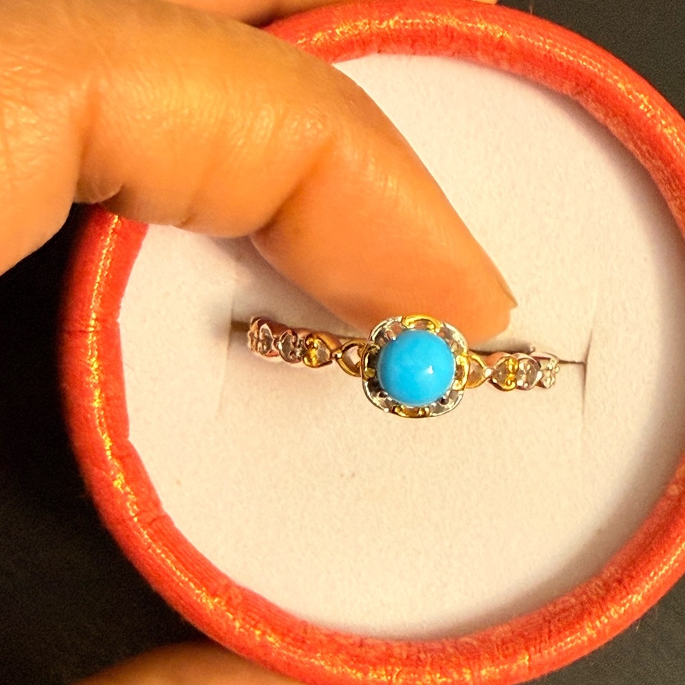 Sleeping Beauty sterling Silver 925 ring